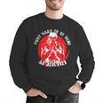 Muay Thai Sport Fight Hard Or Go Home Fighter Muay Thai Men Graphic Sweatshirt