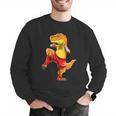 Muay Thai T-Rex Thai Boxing Men Graphic Sweatshirt Muay Thai T-Rex Thai Boxing Men Graphic Sweatshirt