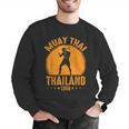 Muay Thai Thailand 1968 Slogan Sport Men Graphic Sweatshirt