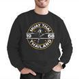 Muay Thai Thailand Fighter Fighting Combat 1969 Thai Boxing Men Graphic Sweatshirt Muay Thai Thailand Fighter Fighting Combat 1969 Thai Boxing Men Graphic Sweatshirt