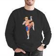 Muay Thai Trump Make Muay Thai Great Again Men Graphic Sweatshirt Muay Thai Trump Make Muay Thai Great Again Men Graphic Sweatshirt