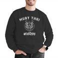 Muay Thai Twin Tiger Kickboxing MMA T-Shirt Men Graphic Sweatshirt