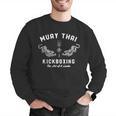 Muay Thai Twin Tigers MMA Warrior Fight Shirt Men Graphic Sweatshirt