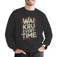 Muay Thai Wai Kru Respect Ritual Ceremony Fighter Identity Men Graphic Sweatshirt
