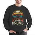 Musician Drummer Music Lover Drum Kit Men Graphic Sweatshirt Musician Drummer Music Lover Drum Kit Men Graphic Sweatshirt