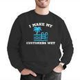 Pool Boy For Swimming Pool Service Guy Men Graphic Sweatshirt