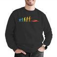 Retro Swimming Evolution For Swimmers Summer Water Lovers Men Graphic Sweatshirt Retro Swimming Evolution For Swimmers Summer Water Lovers Men Graphic Sweatshirt