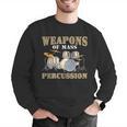 Rock Band Musical Instrument Drum Kit Men Graphic Sweatshirt Rock Band Musical Instrument Drum Kit Men Graphic Sweatshirt