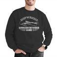 Shipwright Hawaiian Outrigger Canoe Boat Builder Men Graphic Sweatshirt