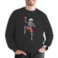 Skeleton Muay Thai Halloween Kickboxing MMA Fighter Costume Men Graphic Sweatshirt Skeleton Muay Thai Halloween Kickboxing MMA Fighter Costume Men Graphic Sweatshirt
