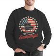 Smokeologist Grilling BBQ Dad Men Graphic Sweatshirt