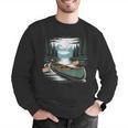 Solo Canoe Tourer Who Knows Every Rapid Campsite Portage Men Graphic Sweatshirt