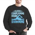 Swim Coach Swim Training Swimming Sport Men Graphic Sweatshirt Swim Coach Swim Training Swimming Sport Men Graphic Sweatshirt
