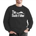 The Swim Father Swimming Dad Swimmer Men Graphic Sweatshirt The Swim Father Swimming Dad Swimmer Men Graphic Sweatshirt