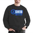 Swim Instructor Swimming Teacher Classes Men Graphic Sweatshirt