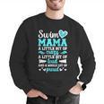 Swim Mama Proud Swimming Mom Of A Swimmer Mother Swim Mom Men Graphic Sweatshirt