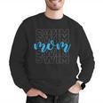 Swim Mom For Mothers Swimming Men Graphic Sweatshirt Swim Mom For Mothers Swimming Men Graphic Sweatshirt
