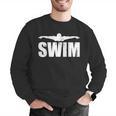 Swim Sports Swimming Water Athletic Swimmer Men Graphic Sweatshirt Swim Sports Swimming Water Athletic Swimmer Men Graphic Sweatshirt