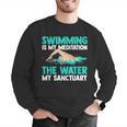 Swim Swimmers Swimming Men Graphic Sweatshirt Swim Swimmers Swimming Men Graphic Sweatshirt