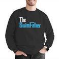 The SwimFather Saying Tee For Swimming Fatehrs Men Graphic Sweatshirt The SwimFather Saying Tee For Swimming Fatehrs Men Graphic Sweatshirt