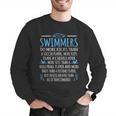 Swimmers Facts Swimming Swim Coach Men Women Graphic Small Men Graphic Sweatshirt