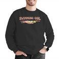 Swimming Swimming Water Sports Swimmer Men Graphic Sweatshirt Swimming Swimming Water Sports Swimmer Men Graphic Sweatshirt