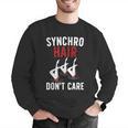 Synchronized Swimming Art For Men Women Synchronized Swim Men Graphic Sweatshirt