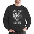 Tiger Muay Thai And Kickboxing Men Graphic Sweatshirt Tiger Muay Thai And Kickboxing Men Graphic Sweatshirt