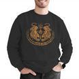Twin Tiger Sak Yant Tattoo Muay Thai Thai Martial Arts Men Graphic Sweatshirt Twin Tiger Sak Yant Tattoo Muay Thai Thai Martial Arts Men Graphic Sweatshirt