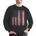 USA Flag Drumsticks Drum Kit Men Graphic Sweatshirt USA Flag Drumsticks Drum Kit Men Graphic Sweatshirt