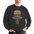 Vintage Retro Canoe Paddle & Mountains Rafting Men Graphic Sweatshirt Vintage Retro Canoe Paddle & Mountains Rafting Men Graphic Sweatshirt