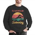 Water Rat Water Sports Hobby Swimming Club Swimming Men Graphic Sweatshirt Water Rat Water Sports Hobby Swimming Club Swimming Men Graphic Sweatshirt