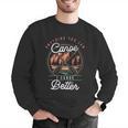 Women's Anything You Canoe I Canoe Better Kayak Canoeing Boat Lovers Men Graphic Sweatshirt