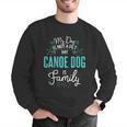 Women's Cute Canoe Dog Shirt Family Dog For Women Men Men Graphic Sweatshirt
