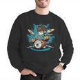 Women's Drum Set Drumming Drummers Drum Kits Music Men Graphic Sweatshirt