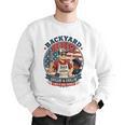 Backyard BBQ Dad Grill Boss Patriotic Fourth Of July Barbecu Men Graphic Sweatshirt Backyard BBQ Dad Grill Boss Patriotic Fourth Of July Barbecu Men Graphic Sweatshirt