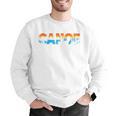Canoe Canoeing Retro Canoe Raglan Baseball Tee Men Graphic Sweatshirt