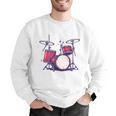 Drum Kit Electronic Drums Sweatshirt Men Graphic Sweatshirt Drum Kit Electronic Drums Sweatshirt Men Graphic Sweatshirt