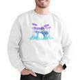 Drum Kit Set Drummer Zip Men Graphic Sweatshirt Drum Kit Set Drummer Zip Men Graphic Sweatshirt
