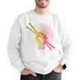 Drummer Drumsticks Fist Drum Kit Sweatshirt Men Graphic Sweatshirt Drummer Drumsticks Fist Drum Kit Sweatshirt Men Graphic Sweatshirt