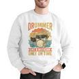 Drummer Like a Musician Only On Time Vintage Sunset Drum Kit Raglan Baseball Tee Men Graphic Sweatshirt Drummer Like a Musician Only On Time Vintage Sunset Drum Kit Raglan Baseball Tee Men Graphic Sweatshirt
