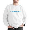 Freestyle Swimming Raglan Baseball Tee Men Graphic Sweatshirt