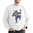 Gorilla Muay Thai Combat Sport Fighter Martial Arts 8 Limbs Raglan Baseball Tee Men Graphic Sweatshirt Gorilla Muay Thai Combat Sport Fighter Martial Arts 8 Limbs Raglan Baseball Tee Men Graphic Sweatshirt