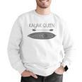 Kayak Queen Fun Kayak And Canoe Paddler Men Graphic Sweatshirt