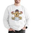 Kickboxing Muay Thai Training Fitness Baby Love Mommy Men Graphic Sweatshirt