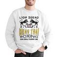 LION SQUAD THAILAND KICKBOXING MUAY THAI MMA TRAINING Men Graphic Sweatshirt