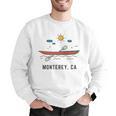 Monterey California Kayak Canoe Paddling Outdoor Men Graphic Sweatshirt