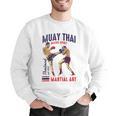 Muay Thai Boxing Spirit Martial Art Men Graphic Sweatshirt Muay Thai Boxing Spirit Martial Art Men Graphic Sweatshirt