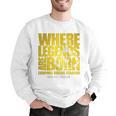 Muay Thai Lumpinee Boxing Stadium Where Legend Born Men Graphic Sweatshirt Muay Thai Lumpinee Boxing Stadium Where Legend Born Men Graphic Sweatshirt