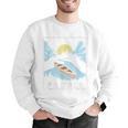 Paddle Retro Style Canoe & Outdoors Simple Canoeing Graphic Men Graphic Sweatshirt